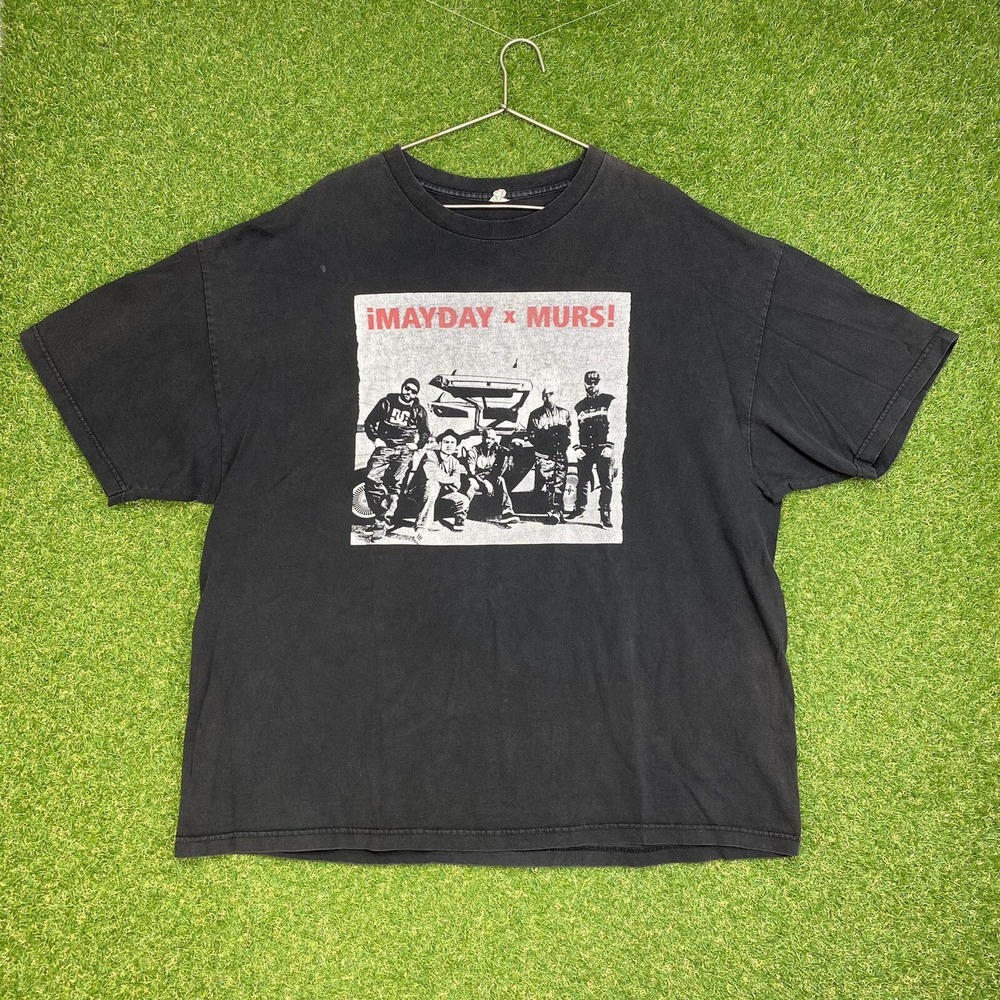 Vintage MAYDAY Shirt Mens 3XL XXXL Hop Rap Original Production X MURS y2k
